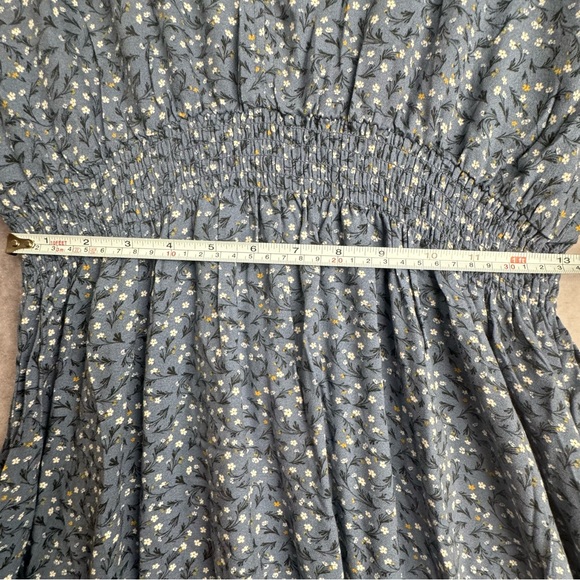 tentree Blue Floral Maxi Dress - Picture 8 of 9